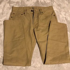 Khaki jeans
